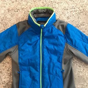 Boys lands end jacket blue